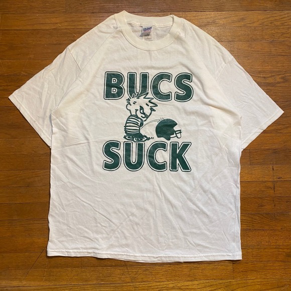 Gildan Other - Vintage Philadelphia Eagles Bucs Suck Calvin And Hobbs Tshirt Mens XL